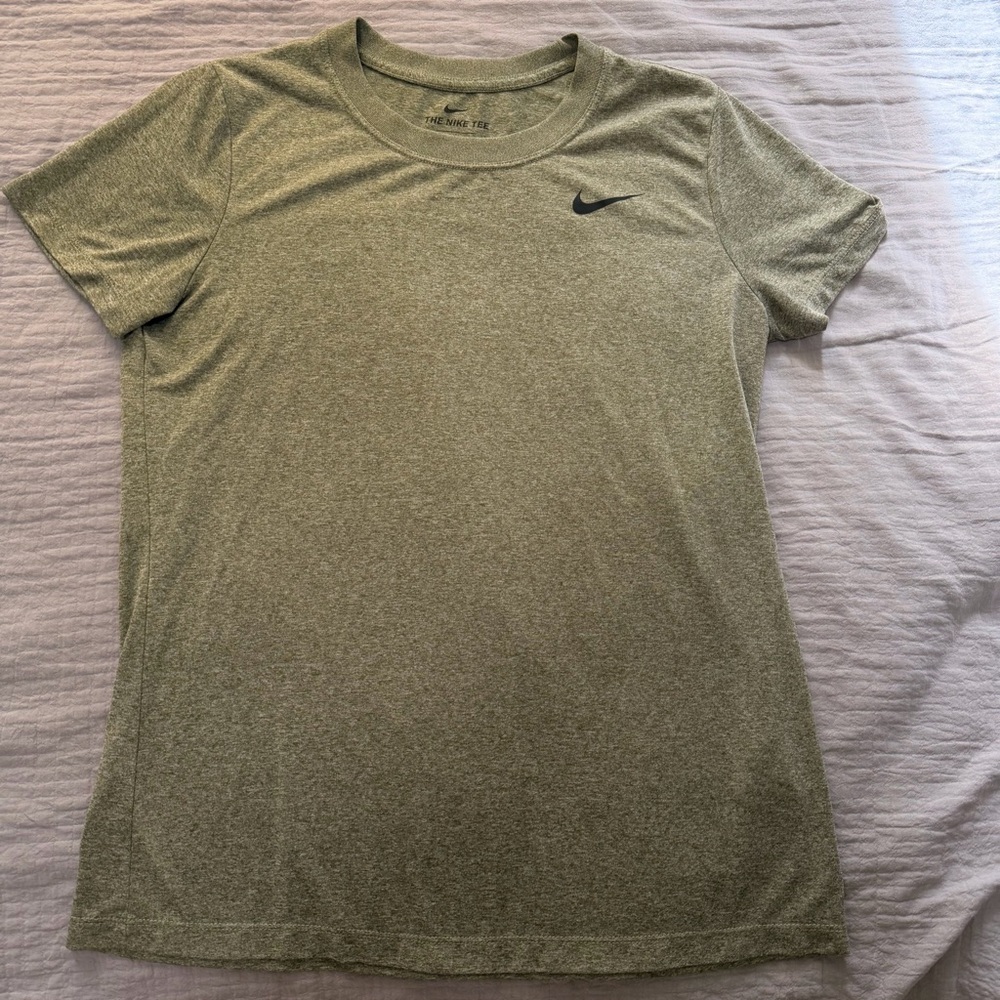 Nike Women's Olive Green Short Sleeve Tee